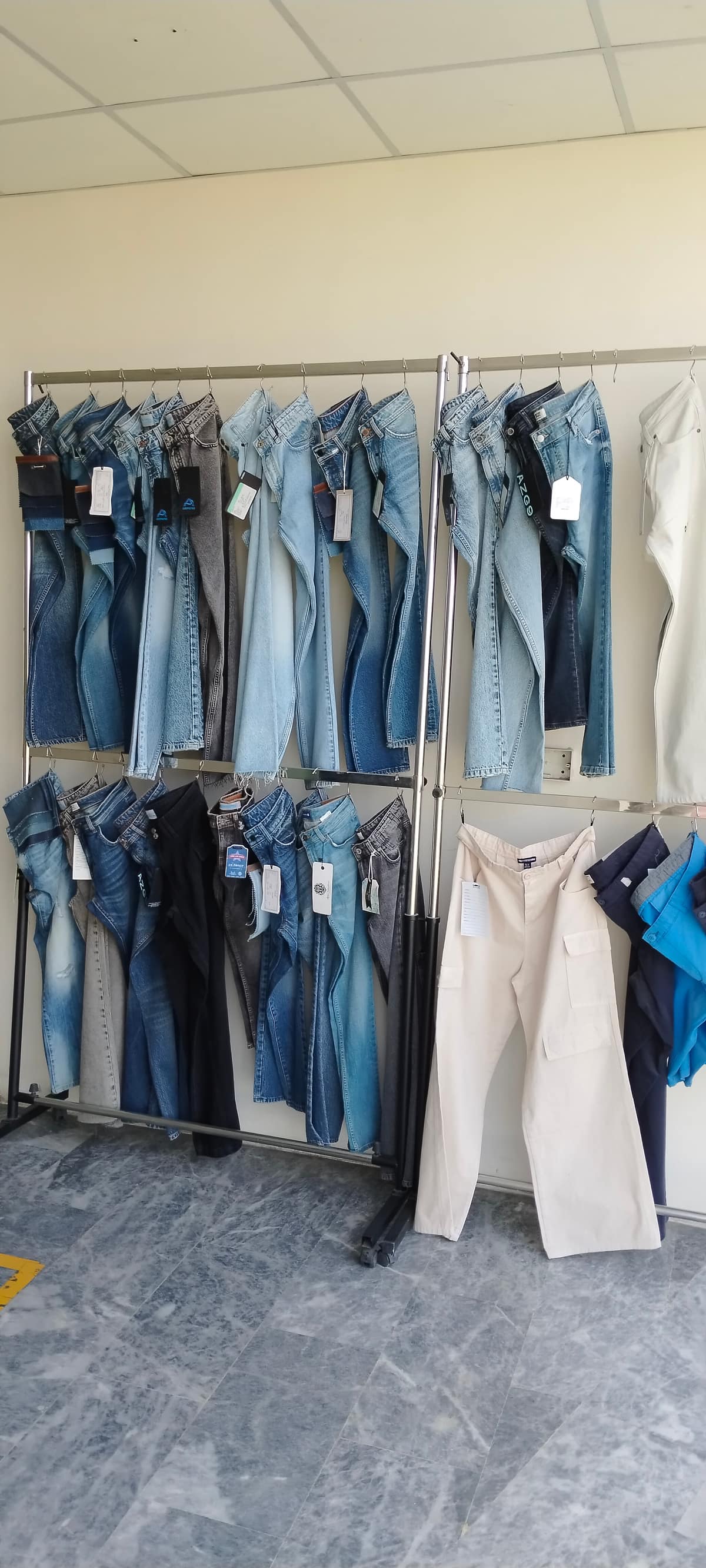 Custom Joggers produced at the Eco Vira factory in Lahore, Pakistan